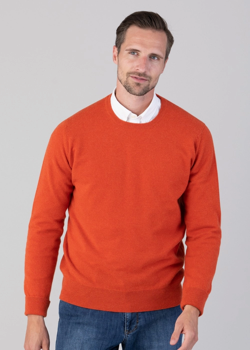 Oxton 1 Ply Cashmere Crew Neck Price Drop Today