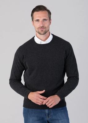 Oxton 1 Ply Cashmere Crew Neck Instant Discount