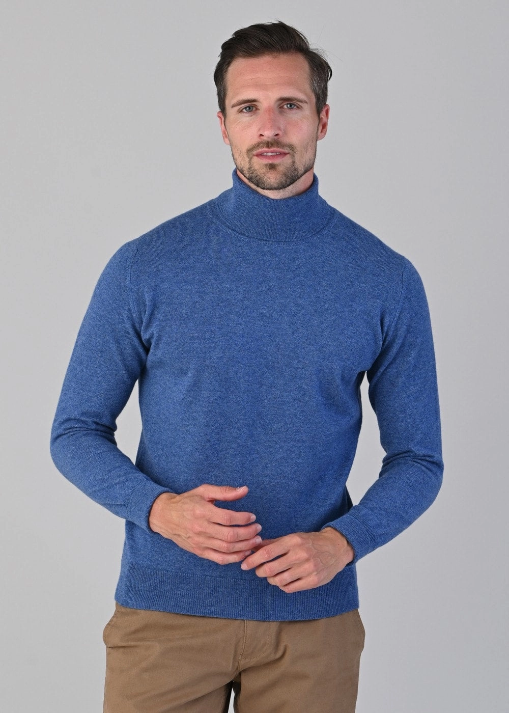 Oxton 1 Ply Cashmere Roll Neck Big Savings Alert Exclusive Hot Pick