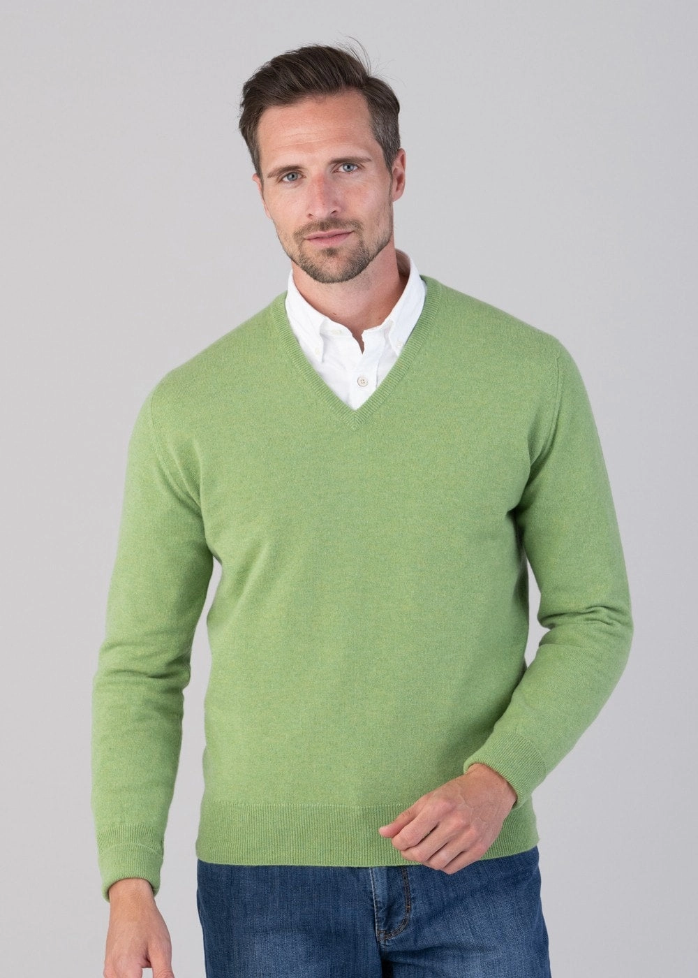 Oxton 1 Ply Cashmere V-Neck Grab It Now Best Seller Discount