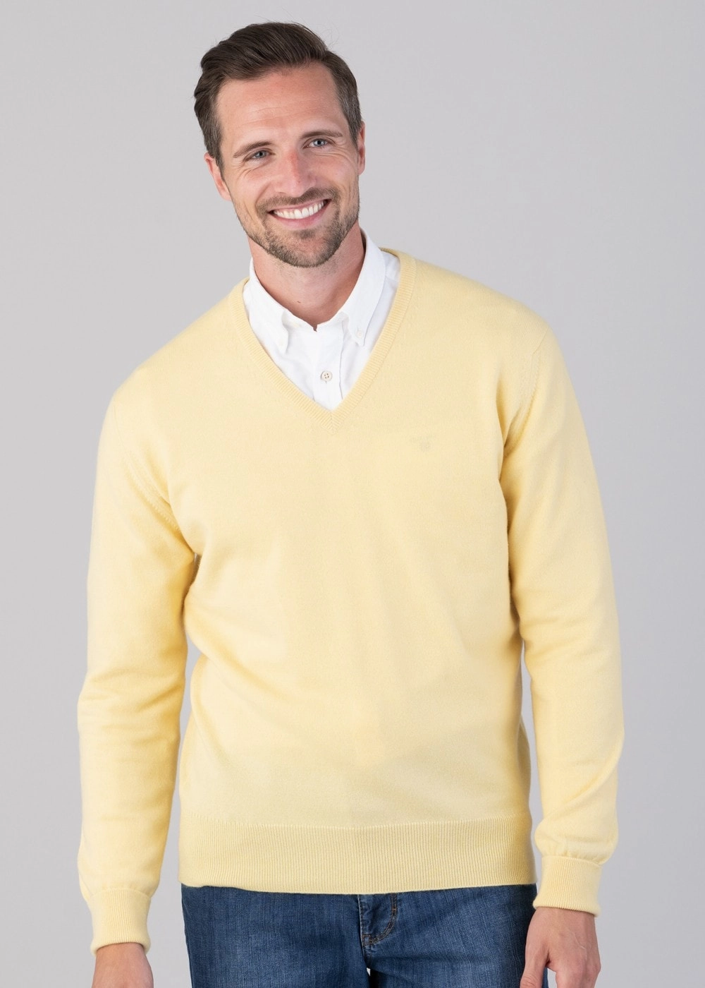 Save Today Event Hot Pick Online Oxton 1 Ply Cashmere V-Neck