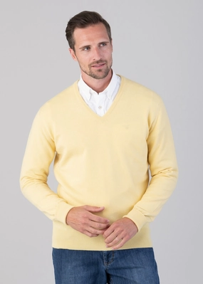 Oxton 1 Ply Cashmere V-Neck Clearance Event Alert Special Online Offer