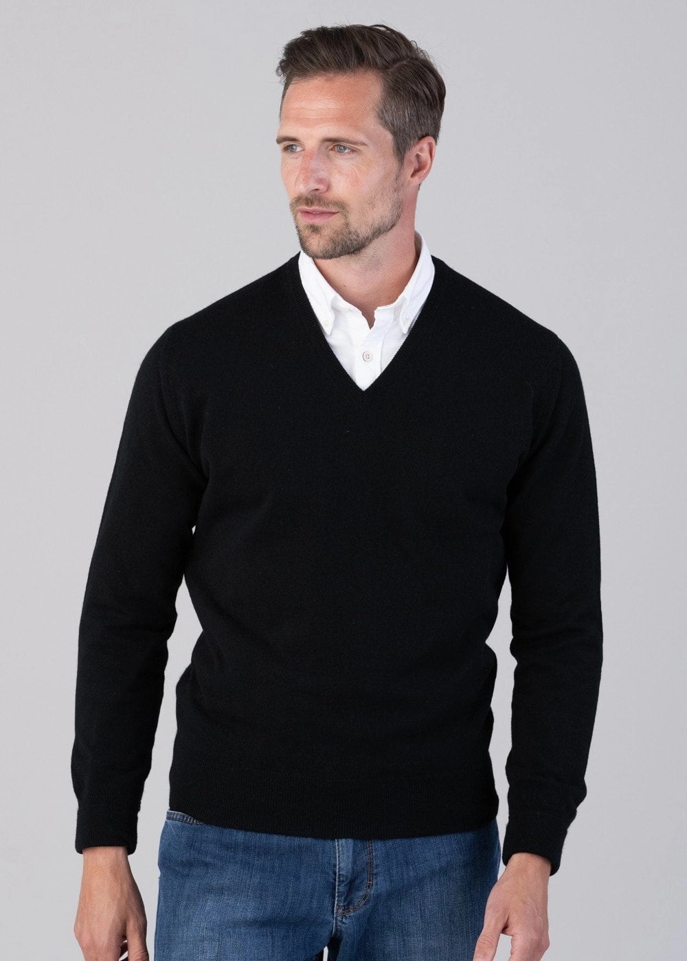 Exclusive Online Discount Oxton 1 Ply Cashmere V-Neck