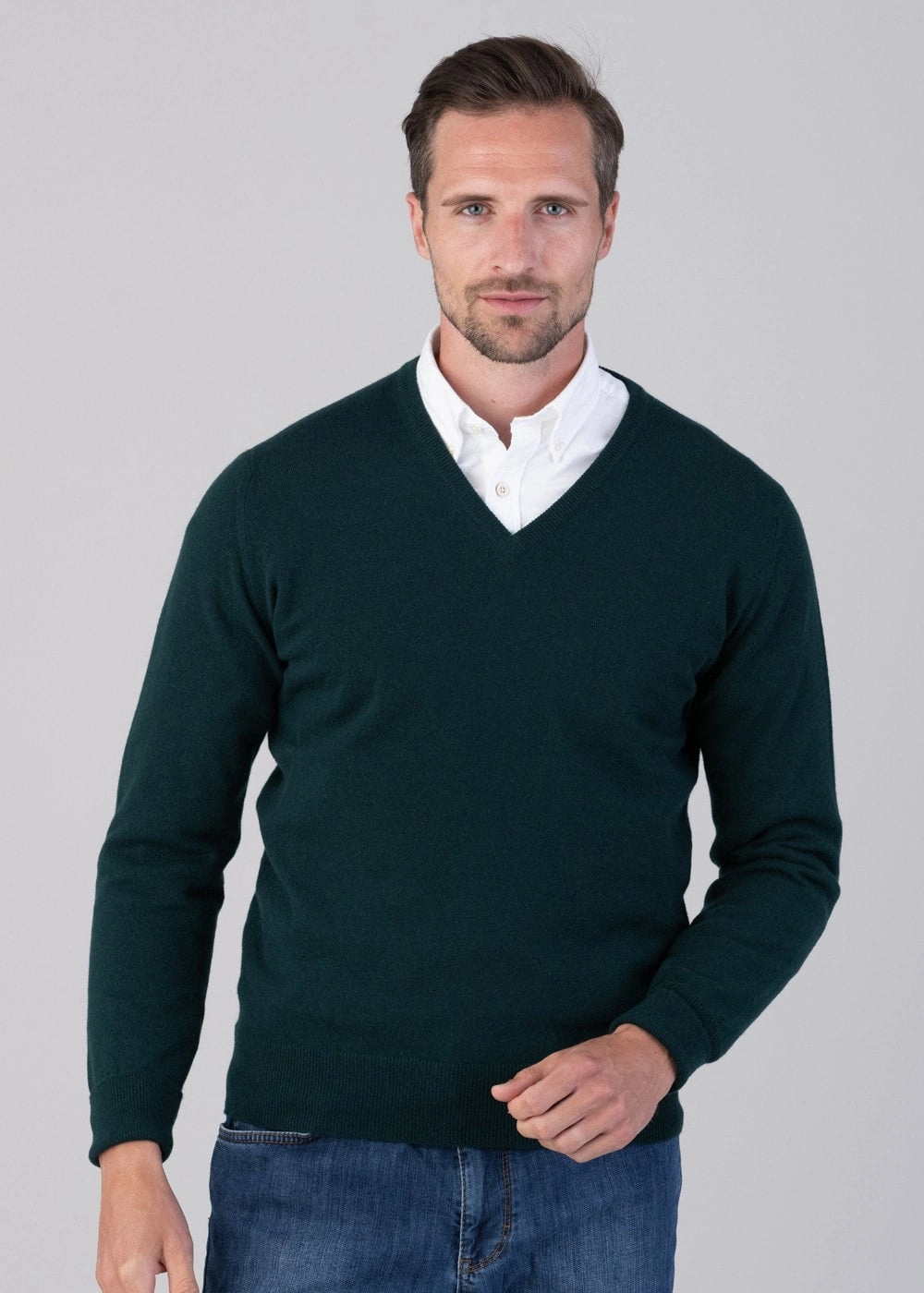 Dont Miss This Offer Oxton 1 Ply Cashmere V-Neck
