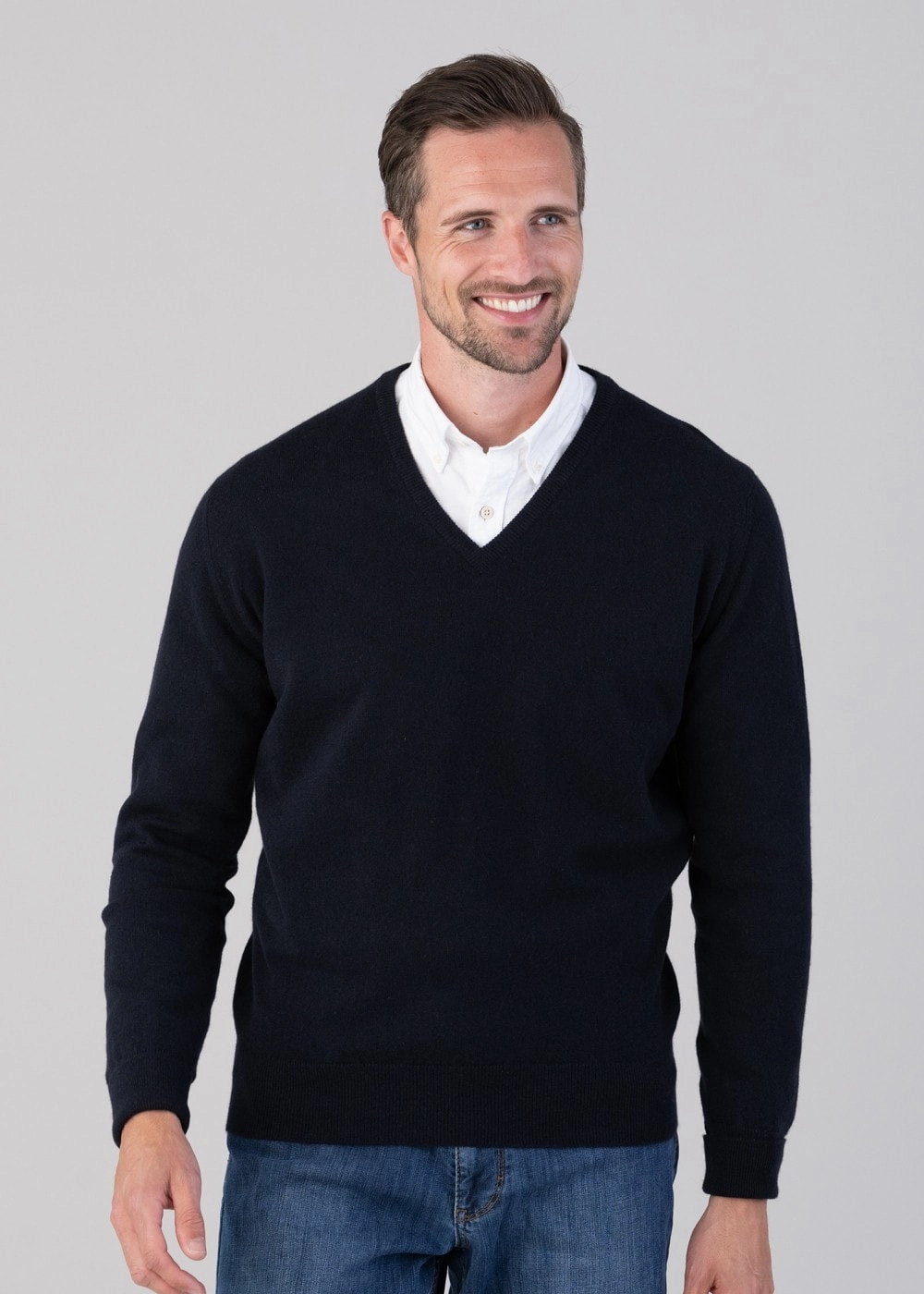 Daily Clearance Deal Shop Grab Savings Oxton 1 Ply Cashmere V-Neck