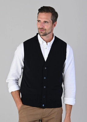 Oxton 1 Ply Cashmere Waistcoat Best Price Today