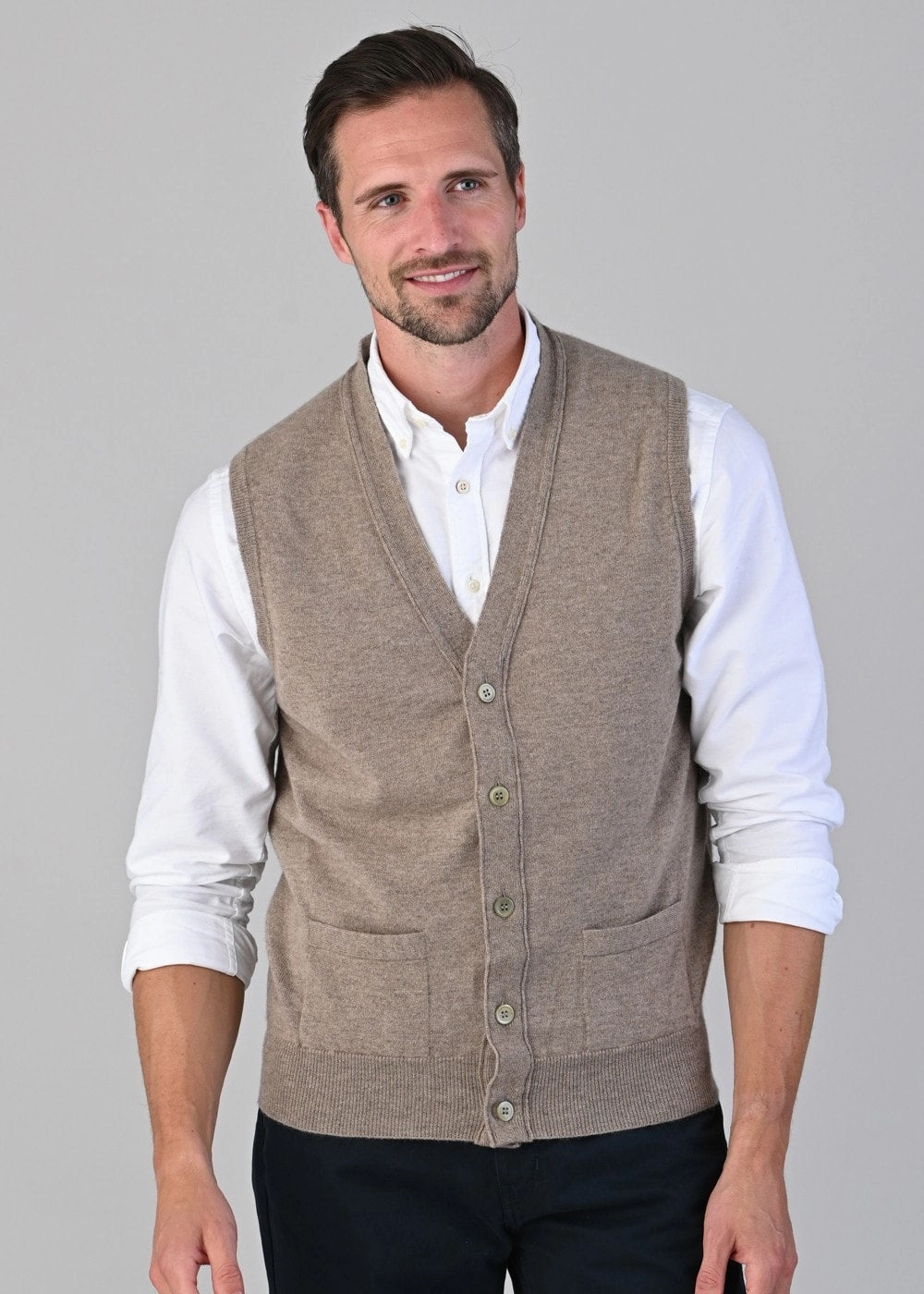 Oxton 1 Ply Cashmere Waistcoat Limited Time Hot Deal Dont Miss This Deal