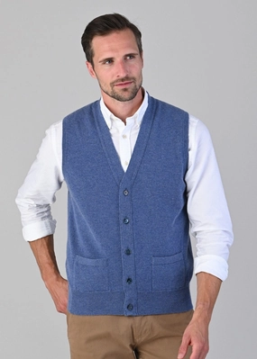 Oxton 1 Ply Cashmere Waistcoat Hot Offer Frenzy
