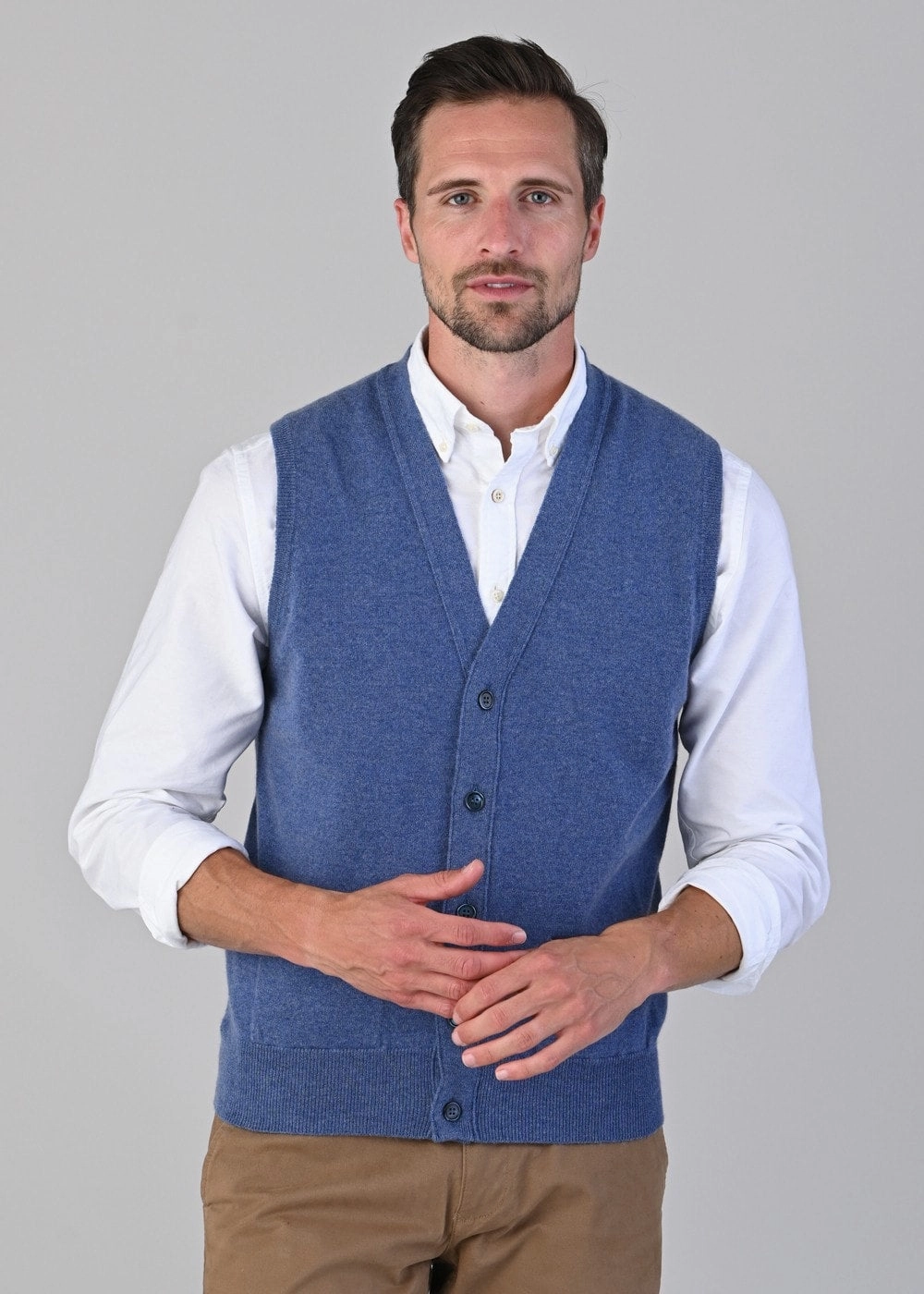 Grab Your Hot Pick Deal of the Day Oxton 1 Ply Cashmere Waistcoat
