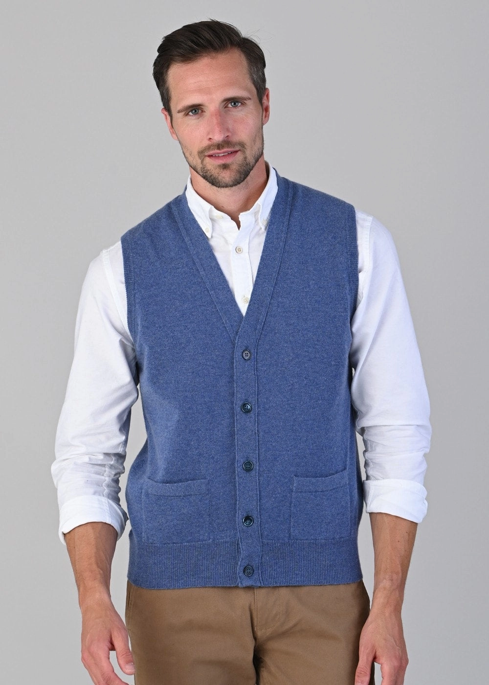 Price Drop Today Oxton 1 Ply Cashmere Waistcoat