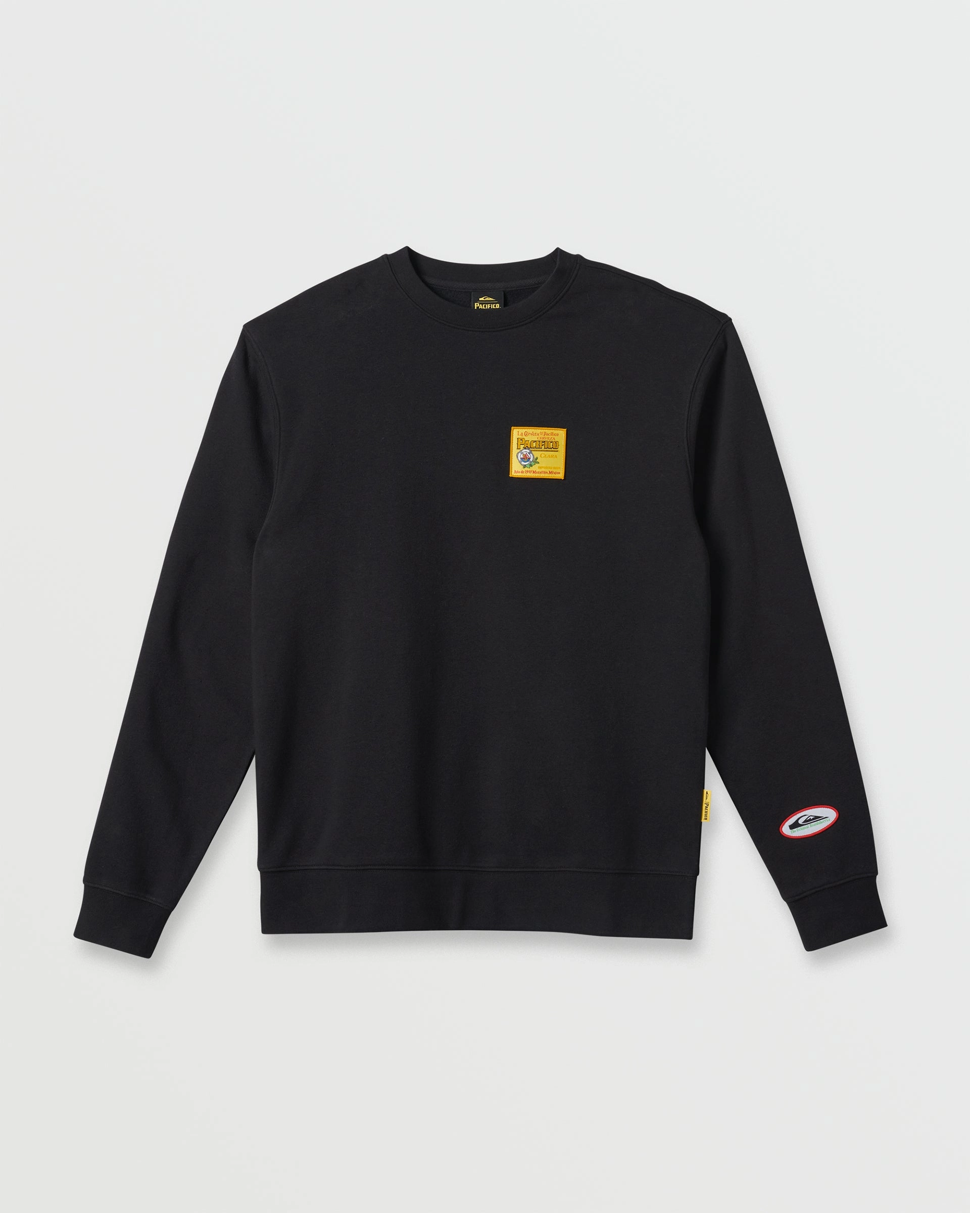 Special Deals Online Today Only Discount Alert Pacifico Crewneck Sweatshirt - Black
