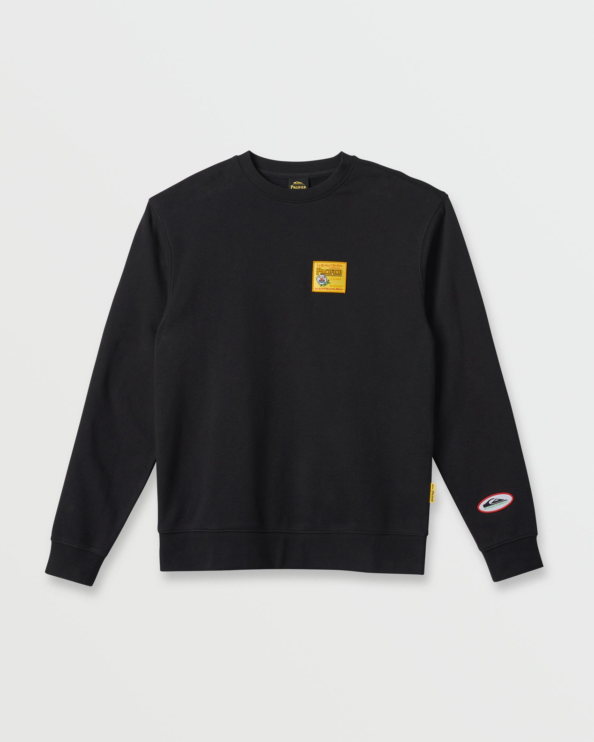 Pacifico Crewneck Sweatshirt - Black Dont Miss This Deal