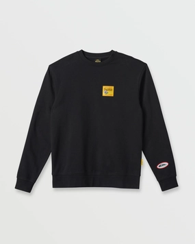 Pacifico Crewneck Sweatshirt - Black Dont Miss This Deal