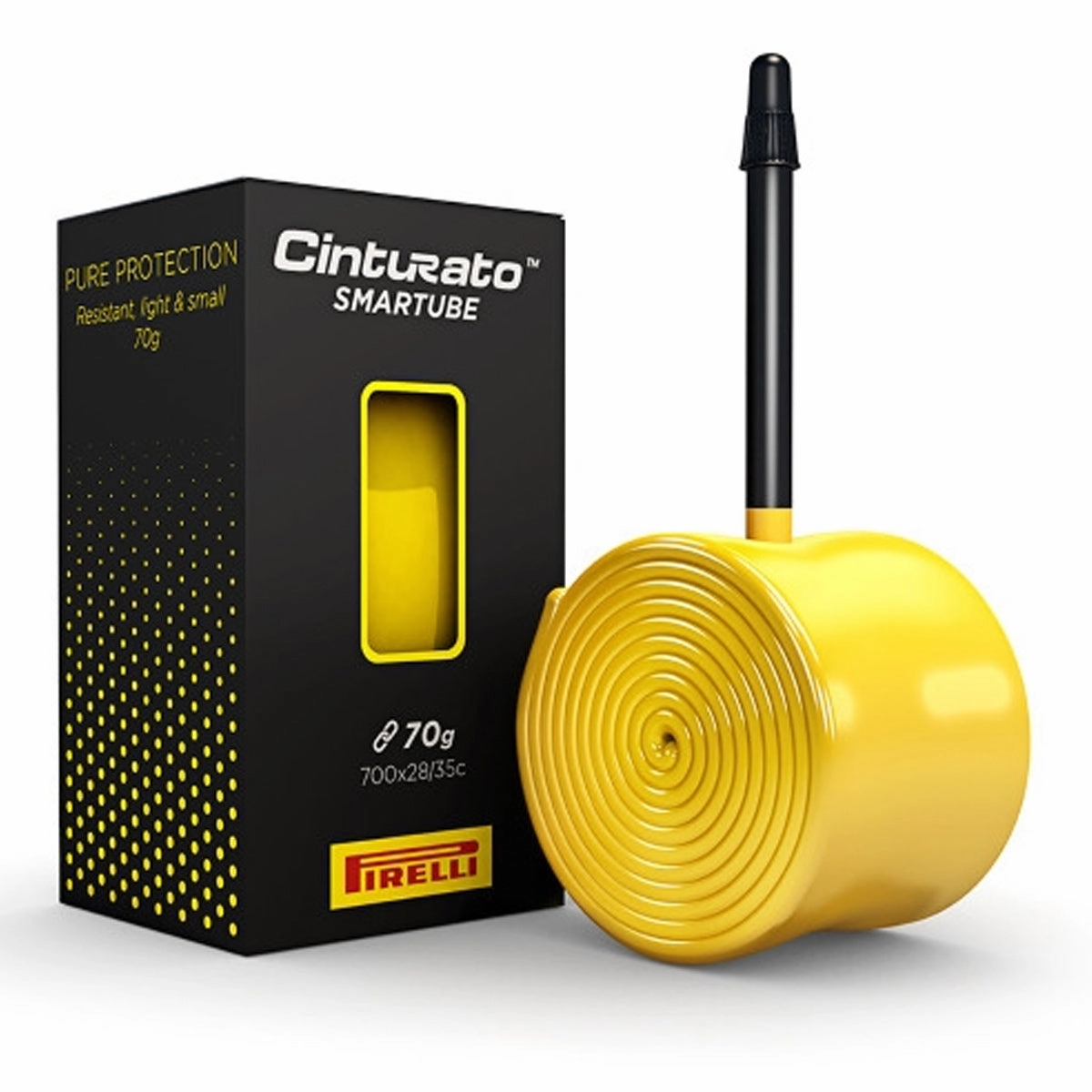 Pair Pirelli Cinturato Smartube inner tube 700x28/35 - 60 mm
