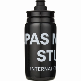 Pas Normal Studios Logo Race Water Bottle - Black