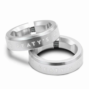 Peaty's Monarch Grip Collar - Silver