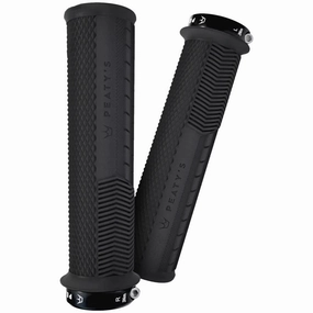 Peaty's Monarch Knurl Thin Grips - Black