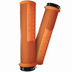 Peaty's Monarch Mushroom Thick Grips - Orange