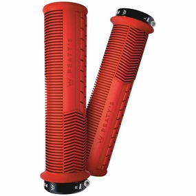 Peaty's Monarch Mushroom Thick Grips - Red