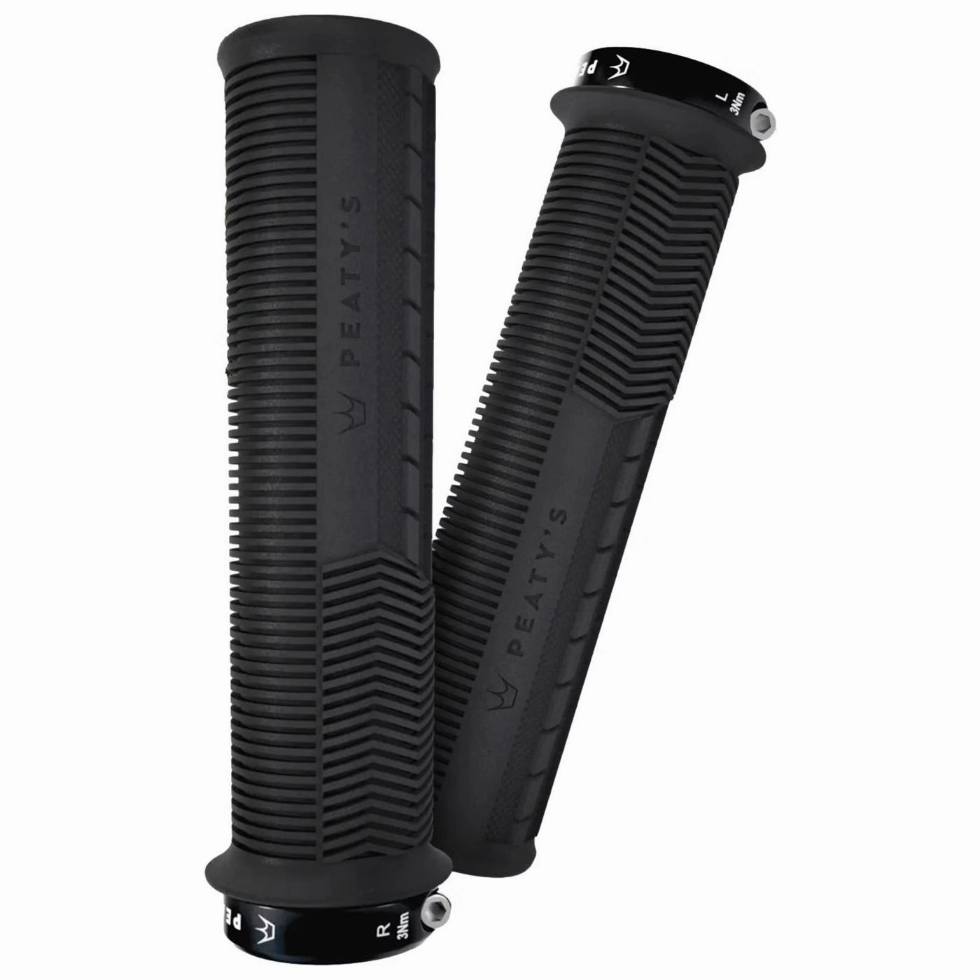 Peatys Monarch Mushroom Thin Grips - Black