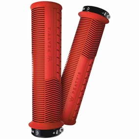 Peatys Monarch Mushroom Thin Grips - Red
