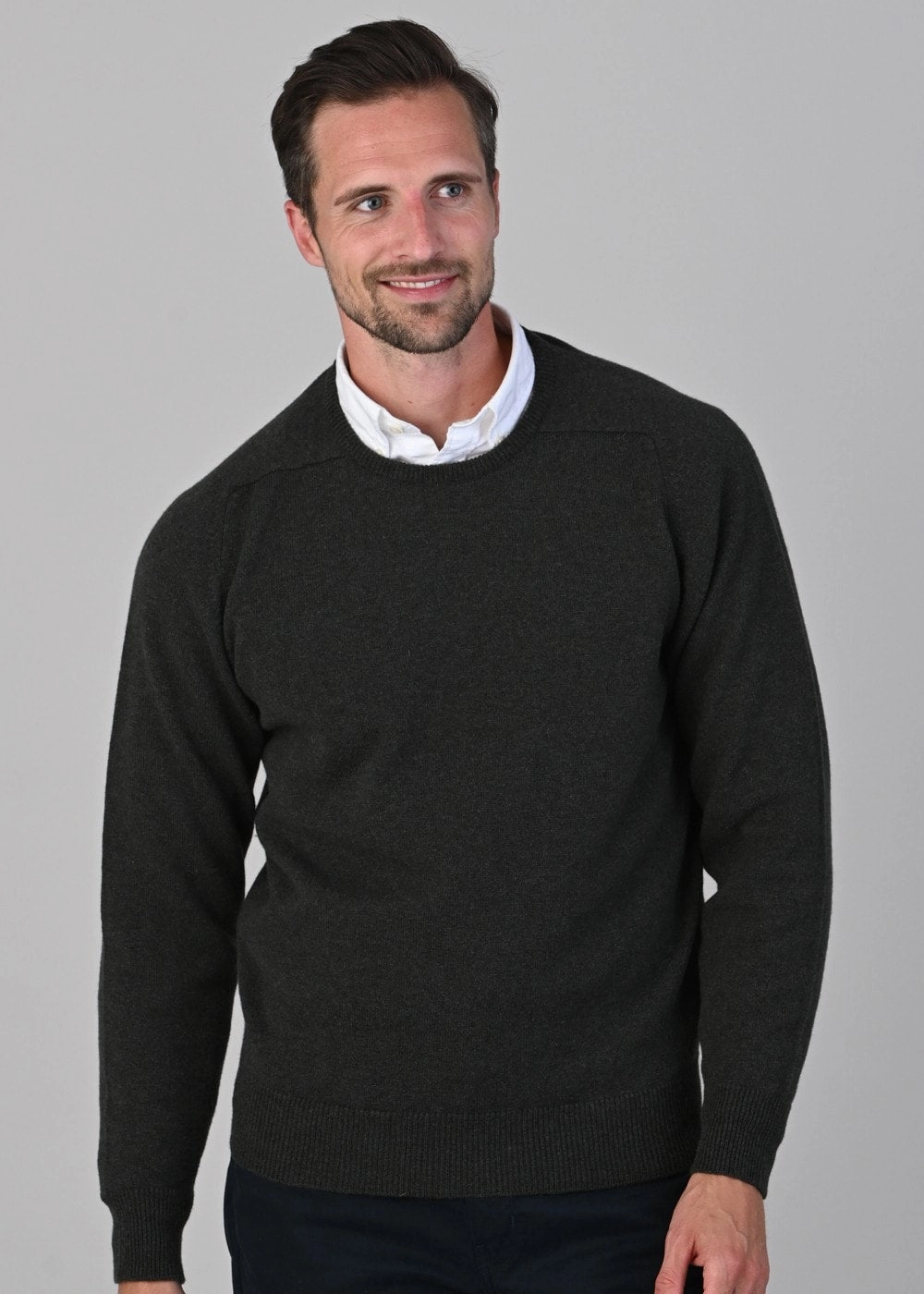 Flash Deal Today Leven 2 Ply Lambswool Crew Neck