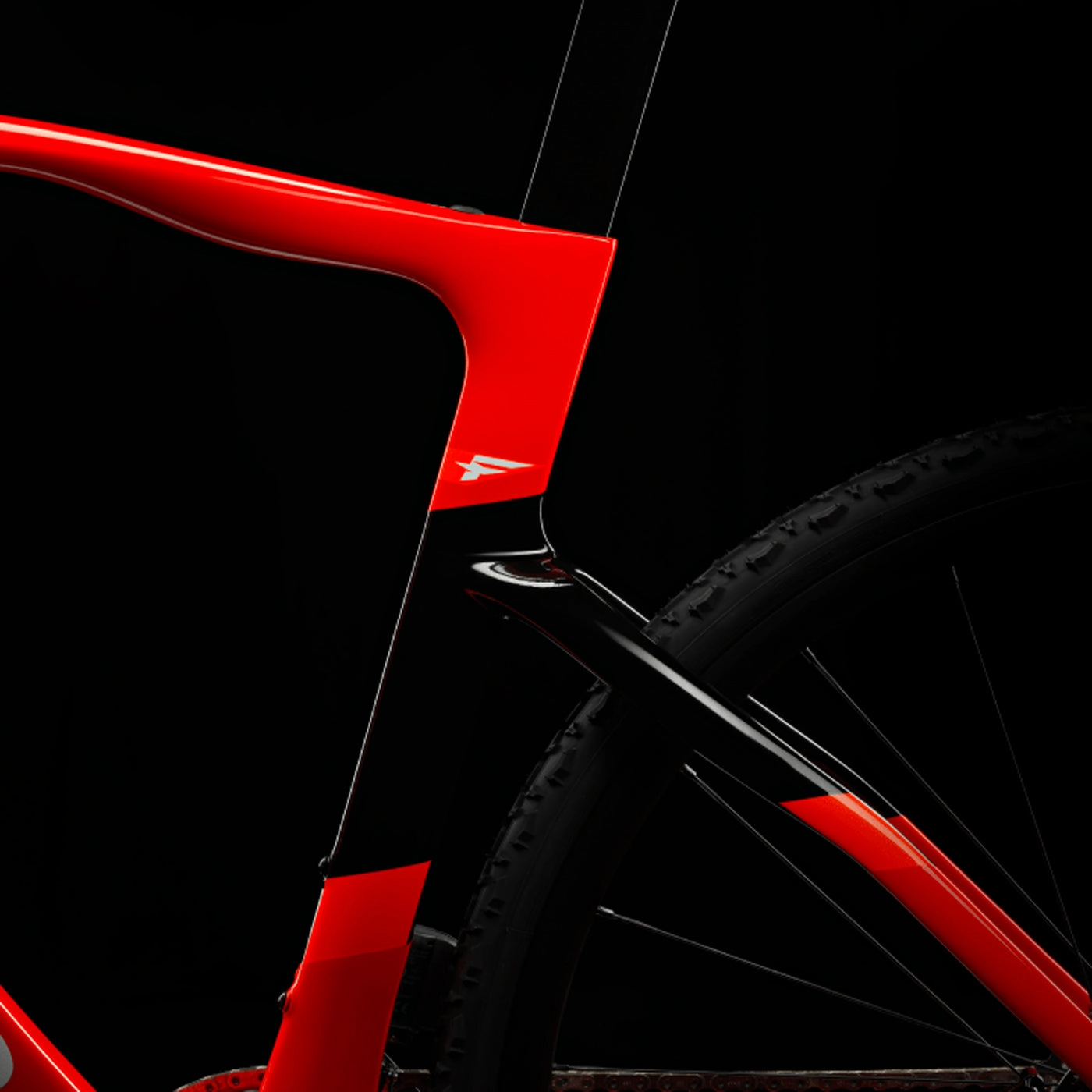 Pinarello Crossista F frameset - Red