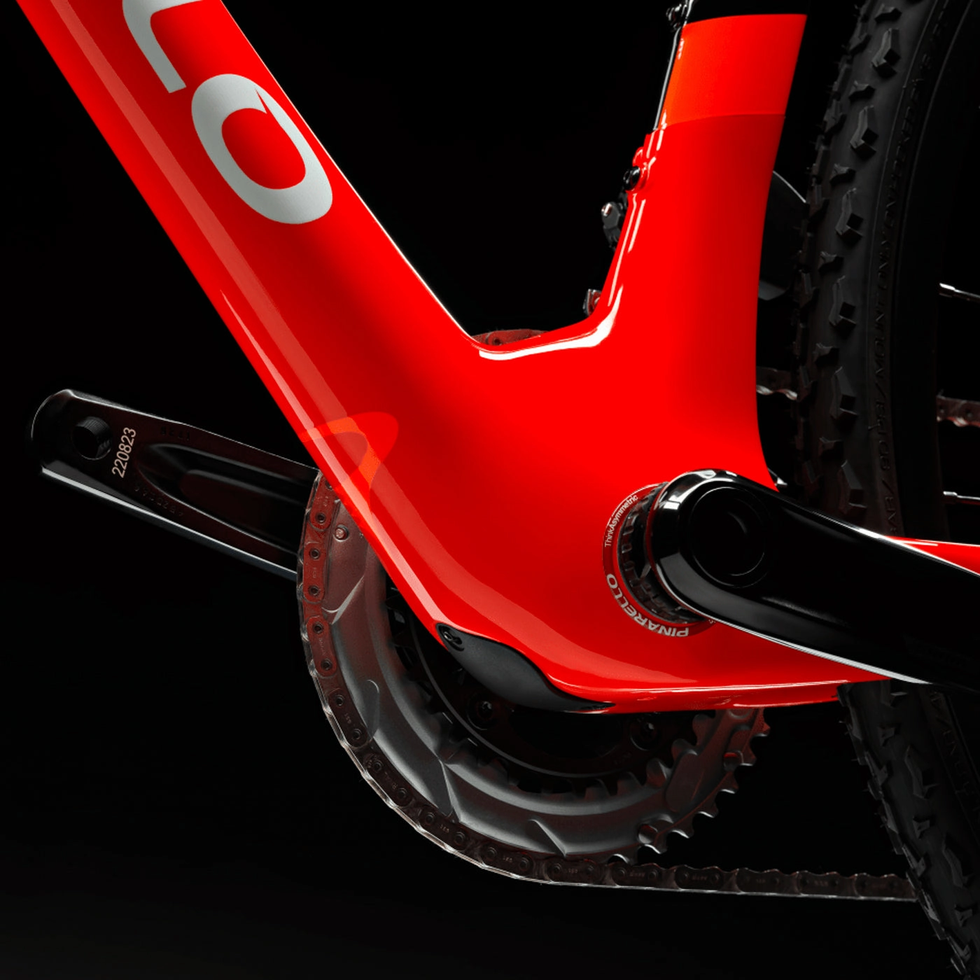 Pinarello Crossista F frameset - Red