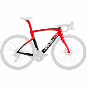 Pinarello Dogma F Disk Frameset - Black red