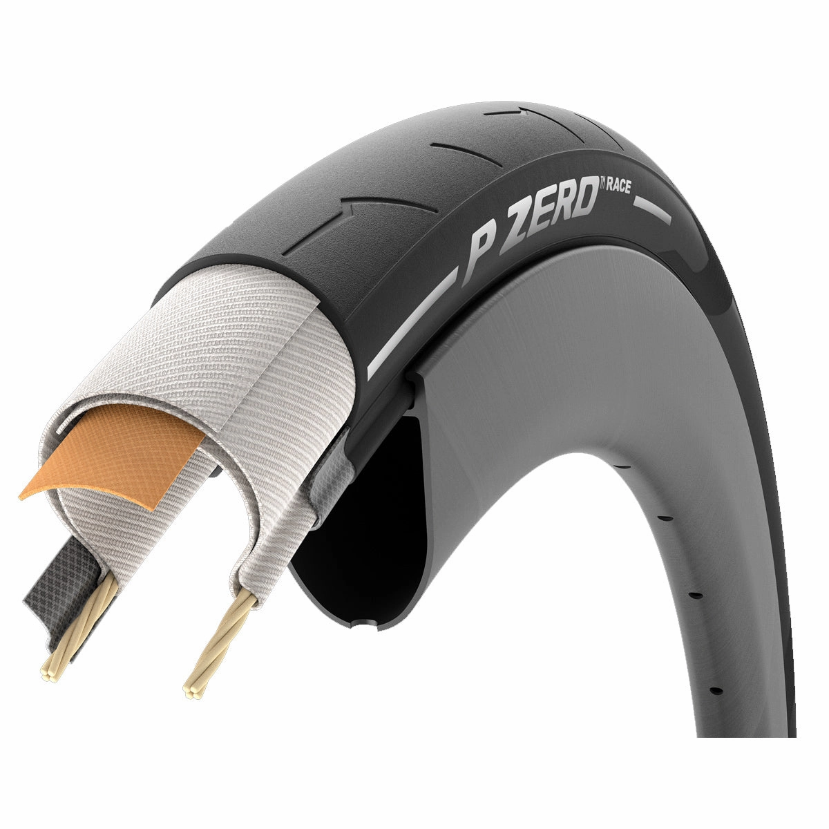 Pirelli P Zero Race clincher 700x28 - Black