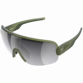 Poc Aim sunglasses - Epidote Green Violet Mirror