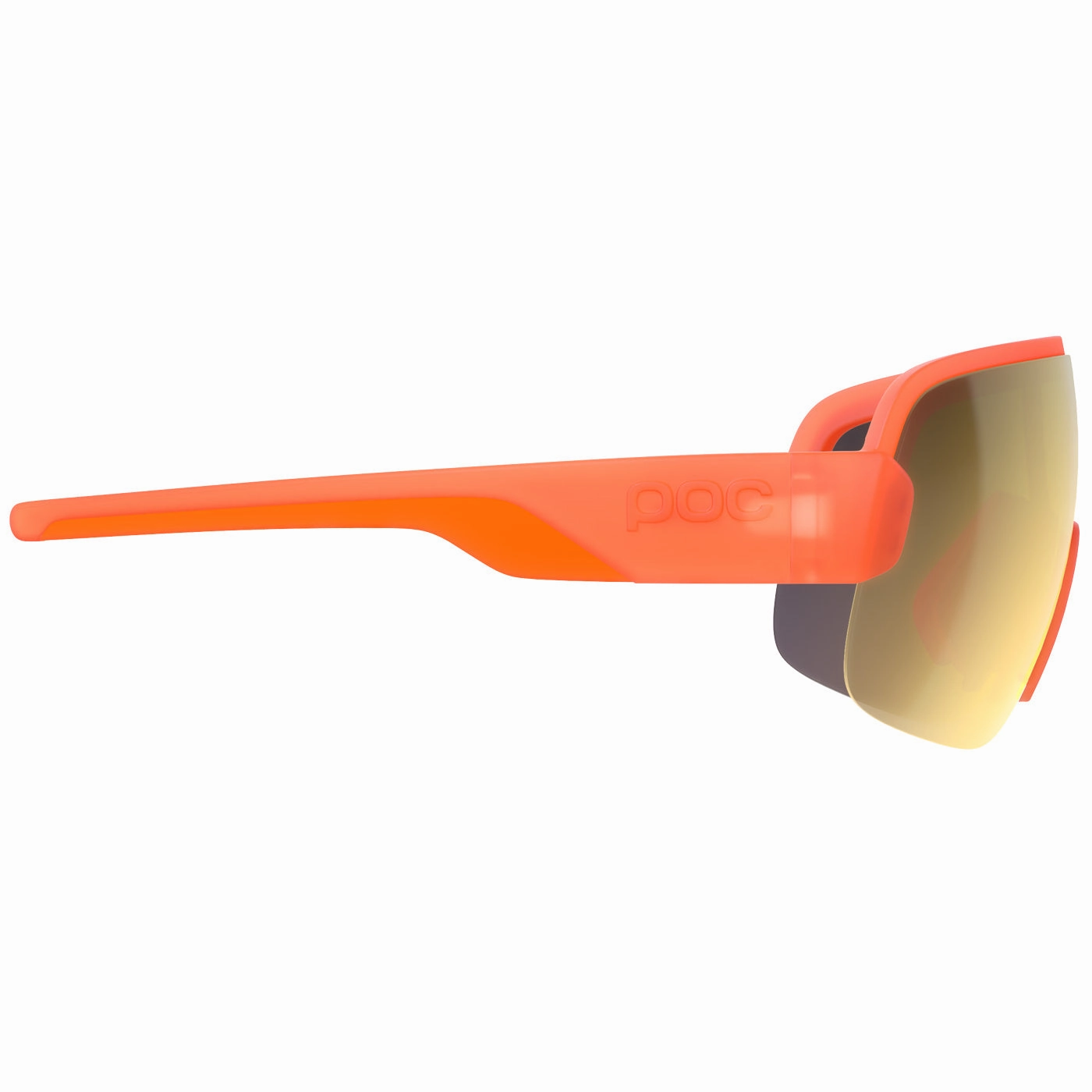 Poc Aim sunglasses - Fluorescent orange violet gold mirror