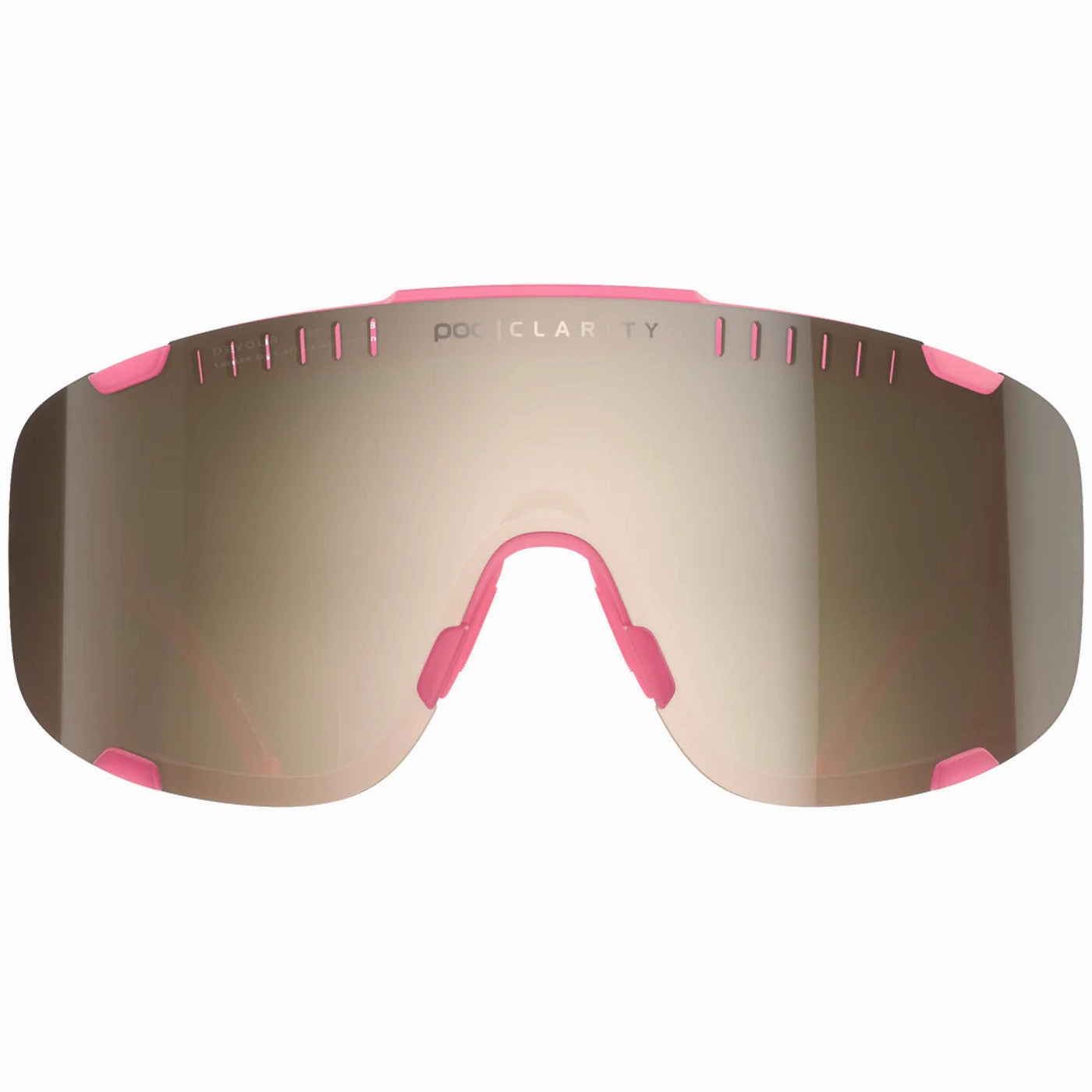 Poc Devour glasses - Actinium Pink Silver Mirror