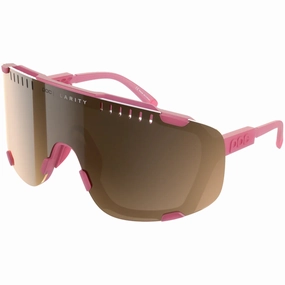 Poc Devour glasses - Actinium Pink Silver Mirror