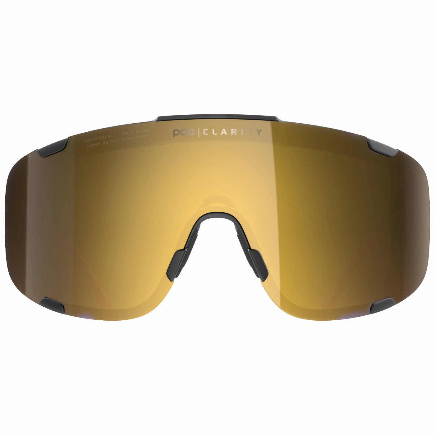 Poc Devour glasses - Fluorescent Pink Uranium Black Gold Mirror