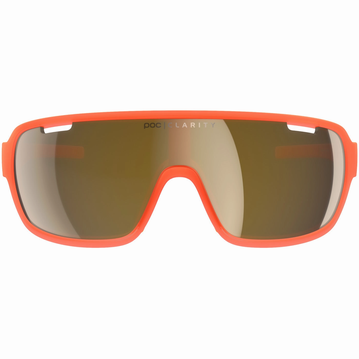 Poc DO Blade sunglasses - Fluorescent orange violet gold mirror