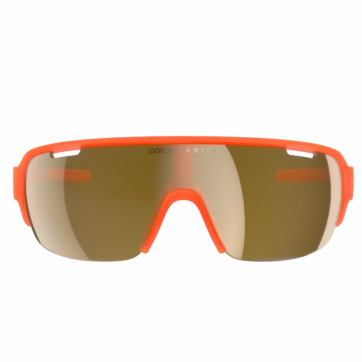 Poc DO Half Blade sunglasses - Fluorescent orange translucent