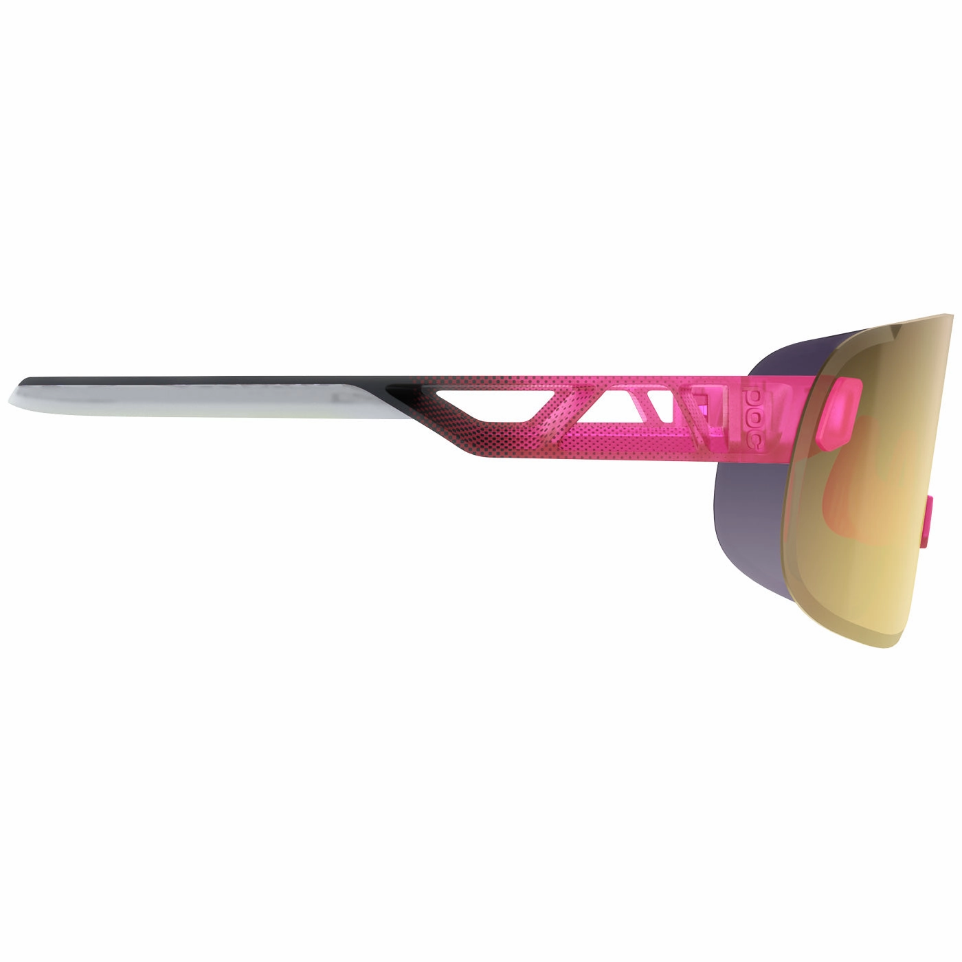Poc Elicit sunglasses - Fluo pink violet gold mirror