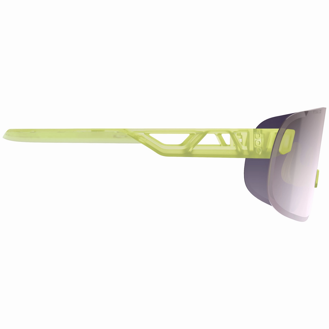 Poc Elicit sunglasses - Lemon Calcite Violet Silver Mirror