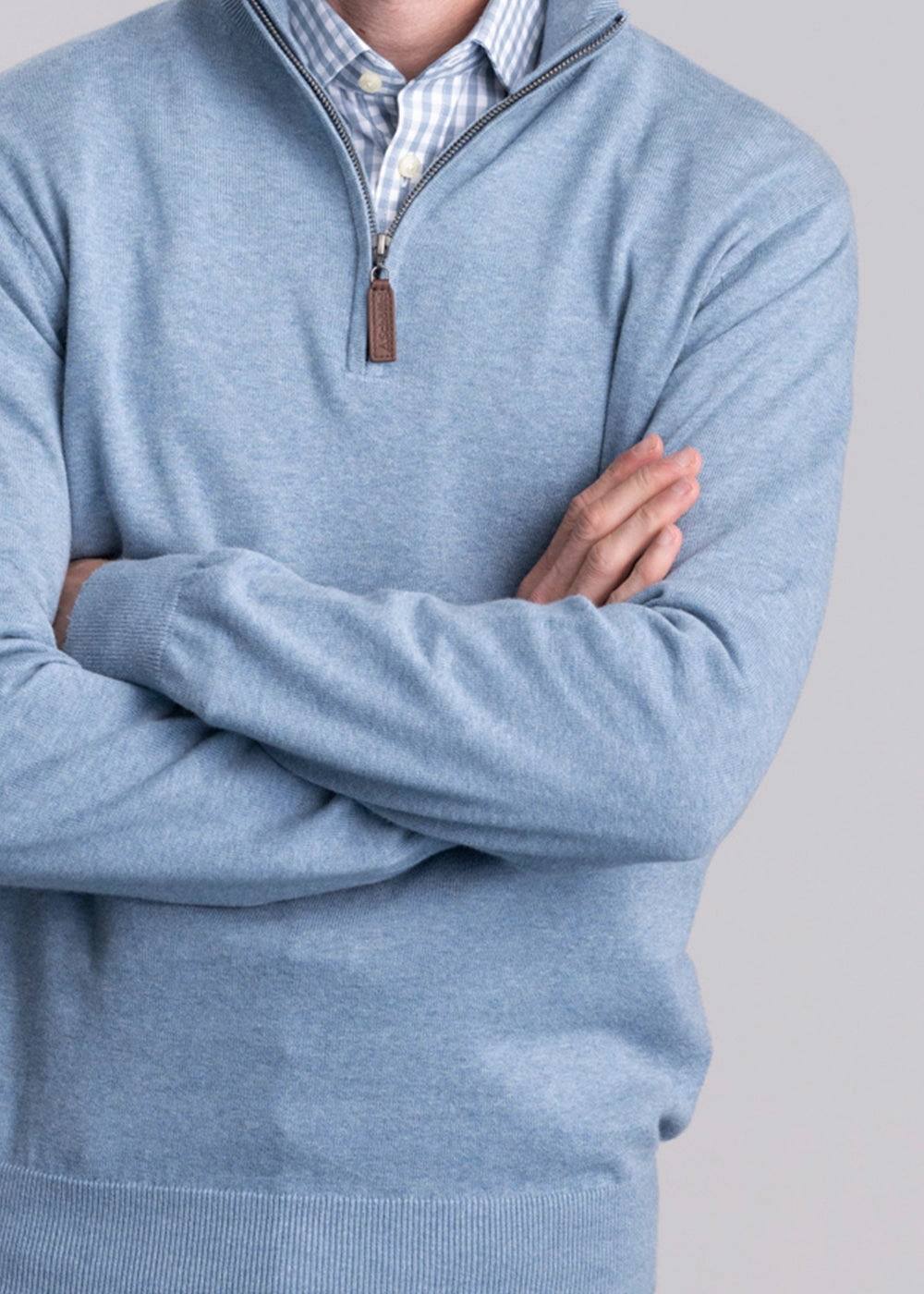 Porthmeor Pima Cotton Quarter Zip Clearance Sale Now Shop Grab Offer