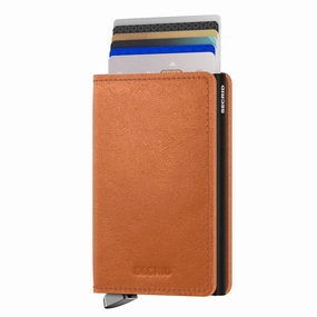 Premium Slimwallet Basco Cognac Todays Mega Savings