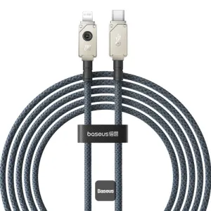 Flash Offer Today Clearance Blowout Baseus Unbreakable Series Fast Charging Data Cable Type-C To Ip 20W 2M White