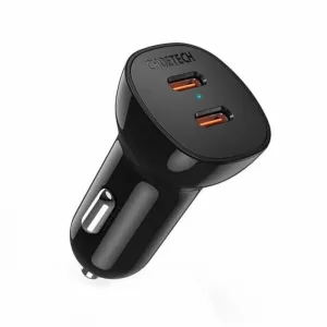 Clearance Sale Sweet Deal Today Choetech Tc0008 40W Dual Type-C Fast Car Charger