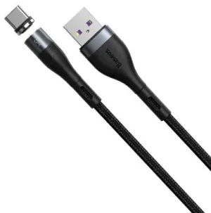 Baseus Zinc Magnetic Usb To Type C Fast Charging Data Cable 5A - 1M Flash Pick Today Trending Deals Today
