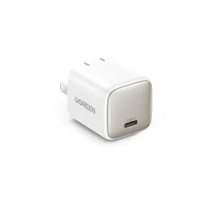 Clearance Event Weekend Sale Special Ugreen 15198 Nexode Mini 20W Gan Fast Charger White