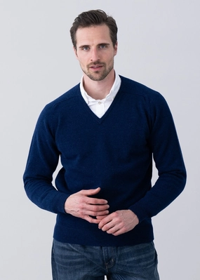 Leven 2 Ply Lambswool V-Neck Special Deal Frenzy Today Only Offer