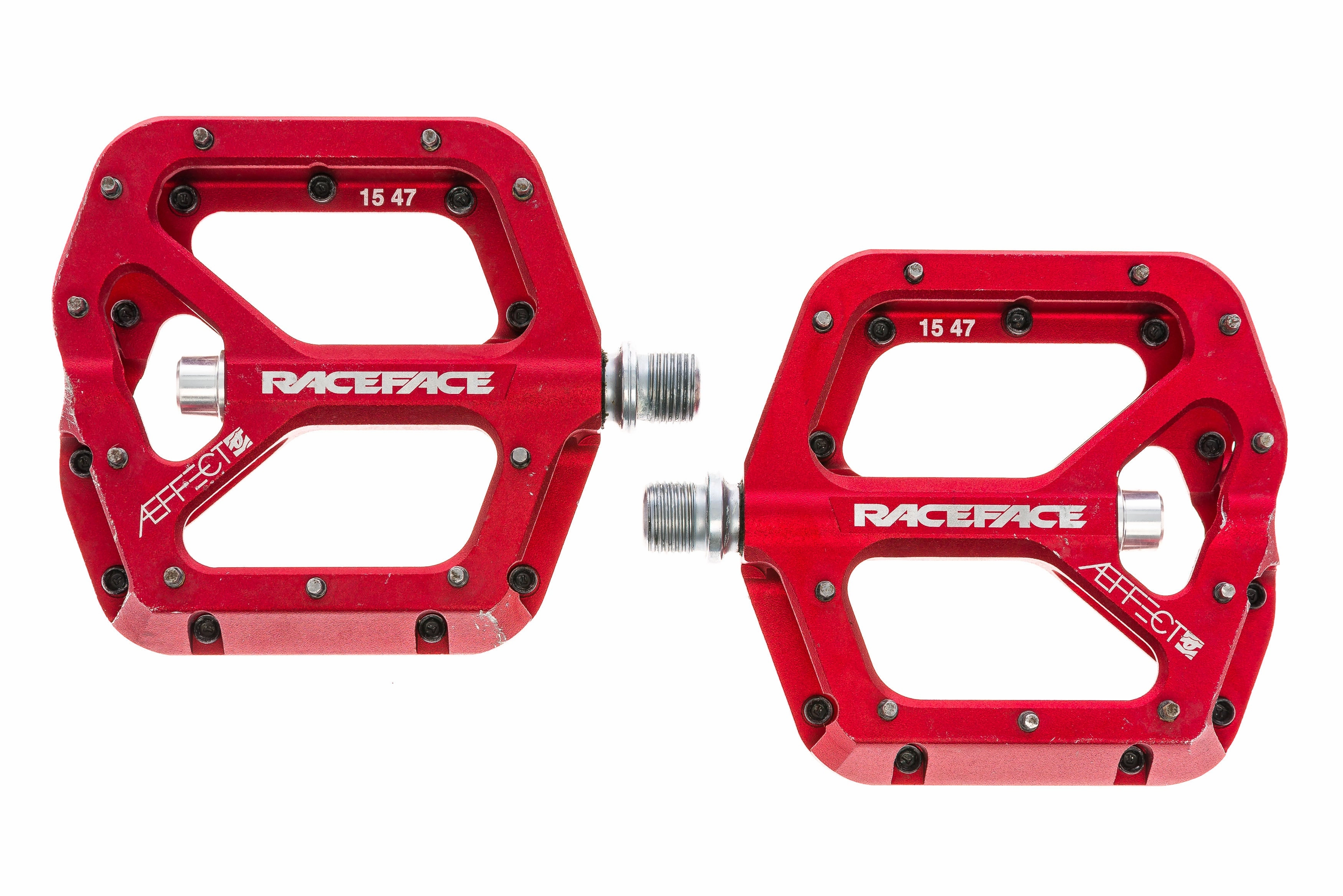 Race Face Aeffect Pedals Platform Red