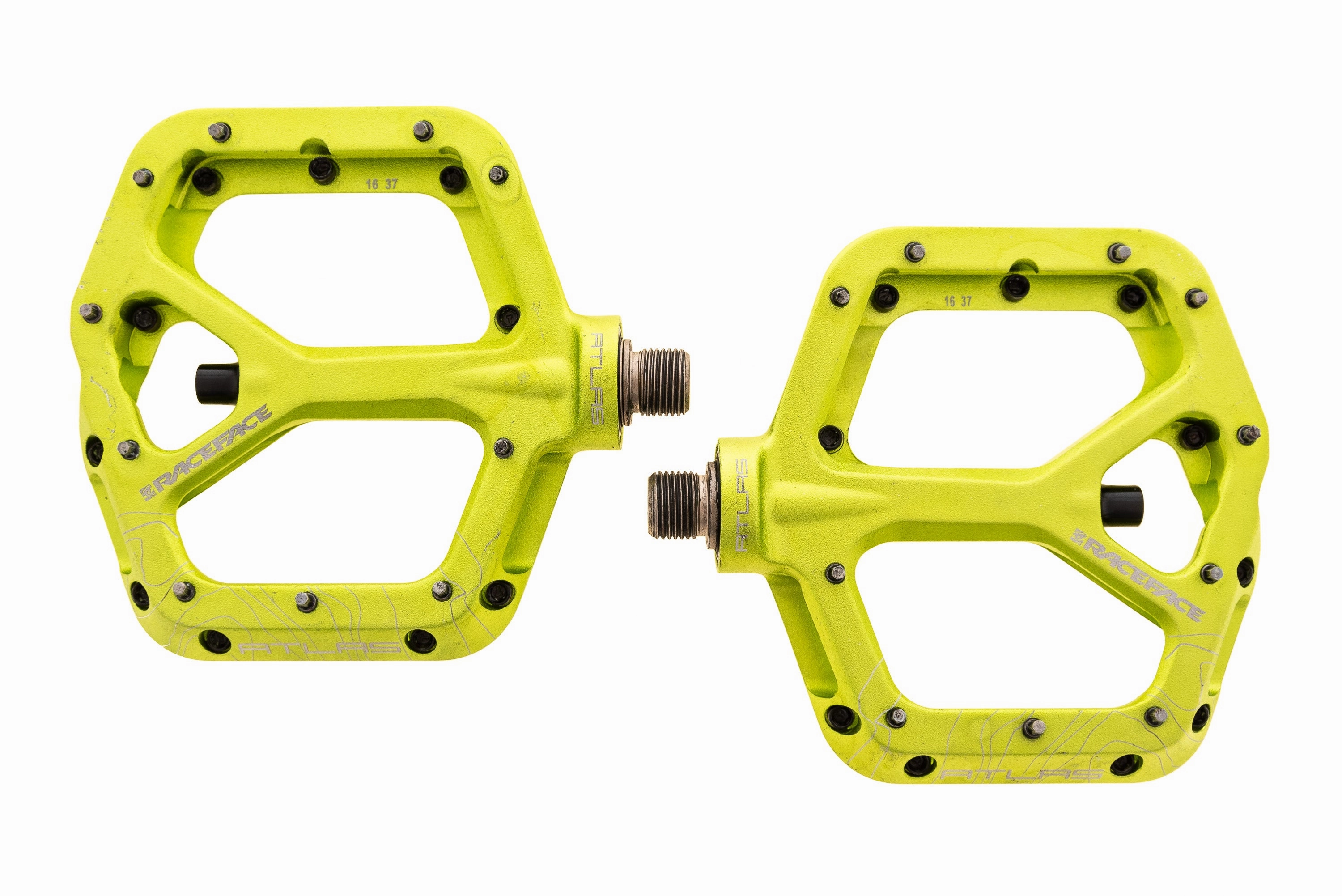 Race Face Atlas Pedals Platform Green