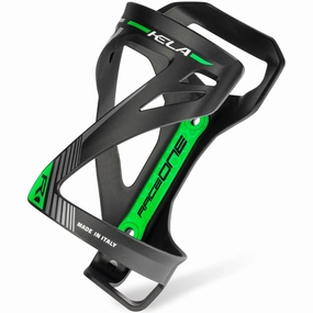 RaceOne Kela bottle cage - Black green