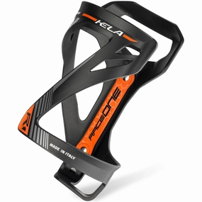 RaceOne Kela bottle cage - Black orange